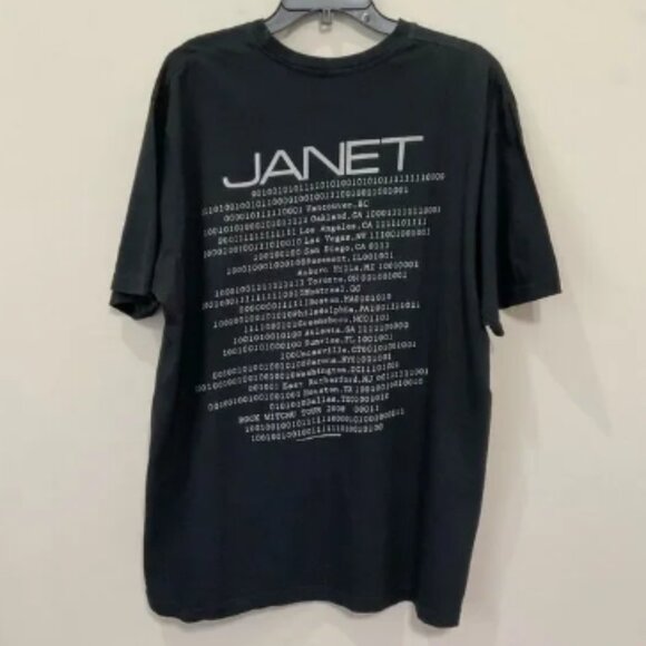 Janet Jackson 2010 Tour T-Shirt Black Unisex Rock Witchu Sz XXL Tee Short Sleeve - Picture 4 of 4